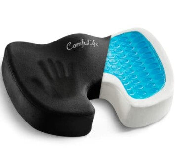 ComfiLife Gel Enhanced Seat Cushion Review: Best Gel + Memory Foam Cushion for Back Pain Relief