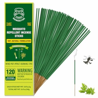 Ultimate Mosquito Repellent Review: KICKOUTOR Citronella Incense Sticks